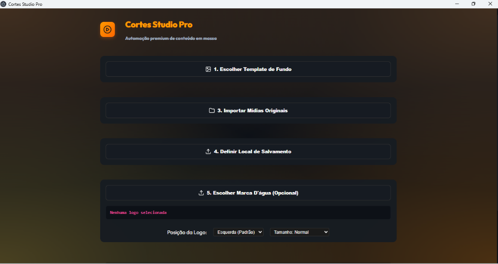 Cortes Studio Pro App