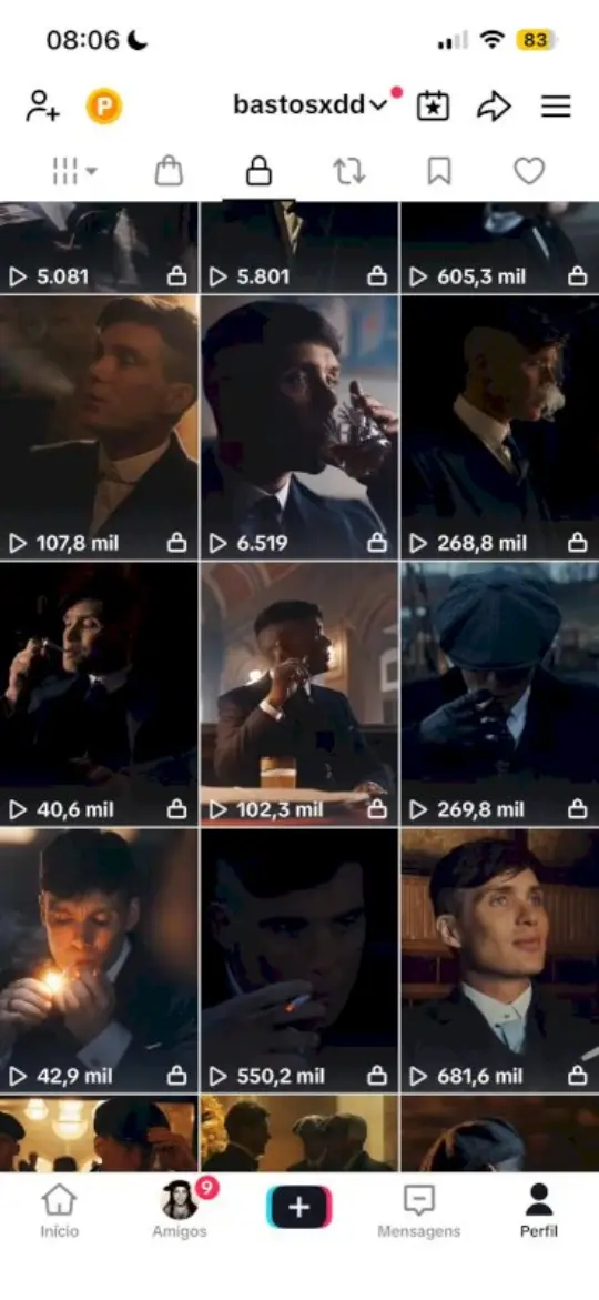 Resultado real: videos con cientos de miles de views